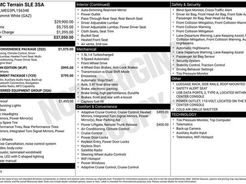 Used 2023 GMC Terrain SLE w/ Driver Convenience Package FWD image 31