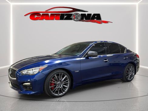 Used 2017 INFINITI Q50 Red Sport 400 RWD image 5