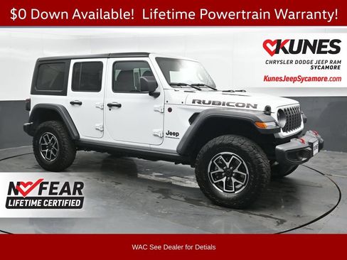 Used 2025 Jeep Wrangler Unlimited Rubicon AWD/4WD image 1