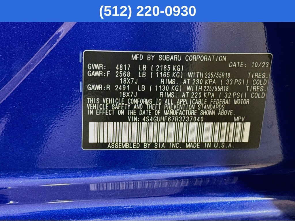 Certified 2024 Subaru Crosstrek 2.5i Sport AWD/4WD image 40