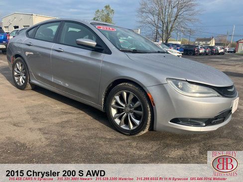 Used 2015 Chrysler 200 S w/ Navigation & Sound Group I AWD/4WD image 1