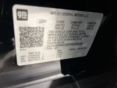 New 2026 Chevrolet Tahoe LS image 23