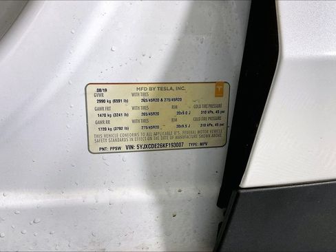 Used 2019 Tesla Model X 75D AWD/4WD image 31