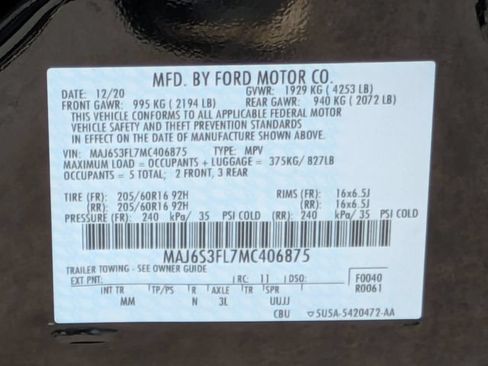 Used 2021 Ford EcoSport S AWD/4WD image 26