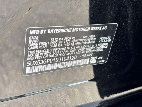 Certified 2025 BMW X3 xDrive30i w/ M Sport Package AWD/4WD image 19