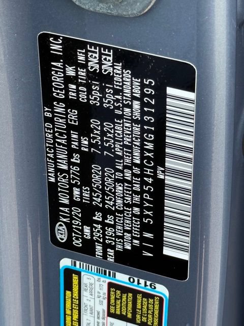 Used 2021 Kia Telluride SX FWD image 35