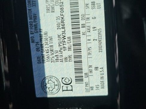 Used 2024 Ford F150 XLT w/ Equipment Group 302A MID AWD/4WD image 19