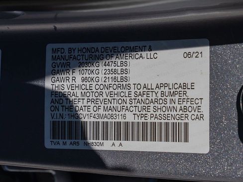 Used 2021 Honda Accord Sport Special Edition image 34