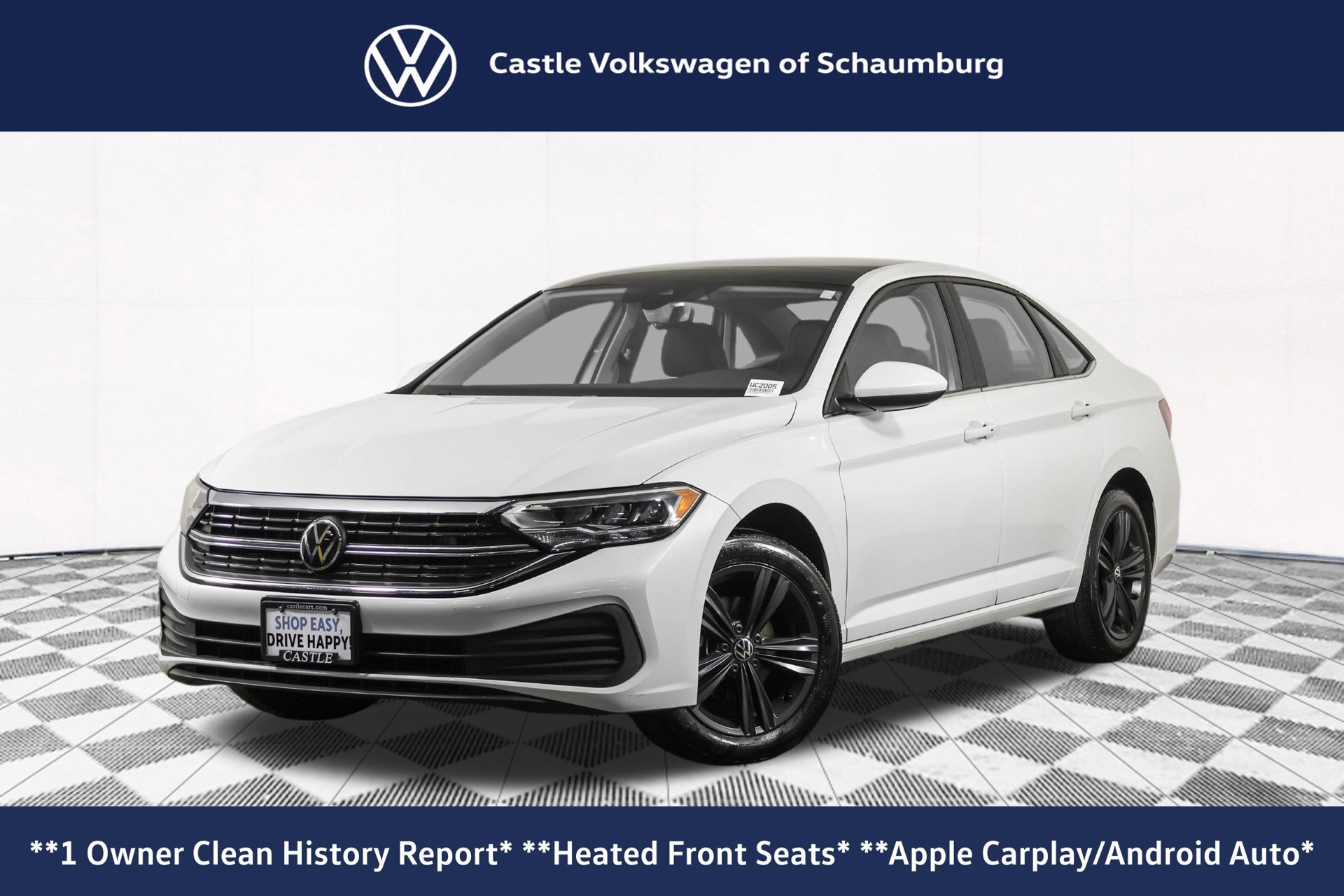 Used 2024 Volkswagen Jetta SE w/ Panoramic Sunroof Package FWD image 1