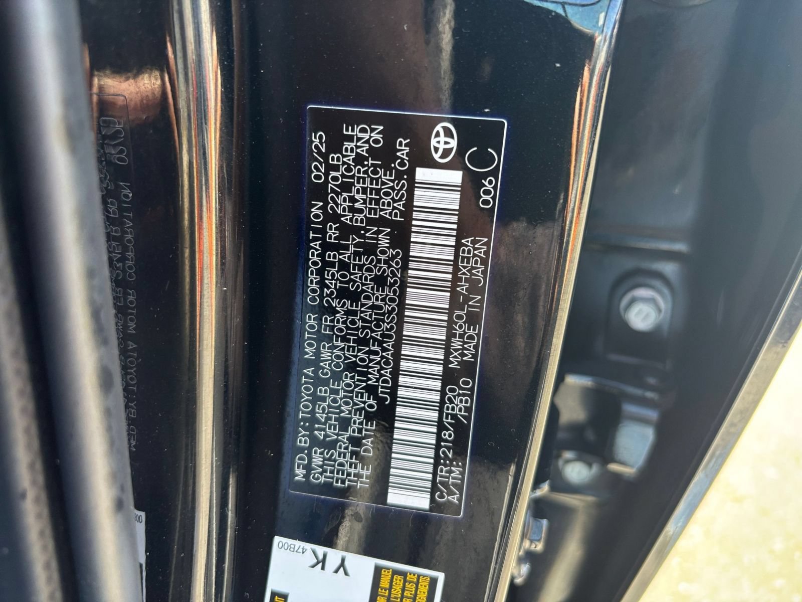 Used 2025 Toyota Prius LE FWD image 27