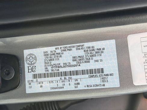 Used 2026 Ford F150 Lariat AWD/4WD image 36