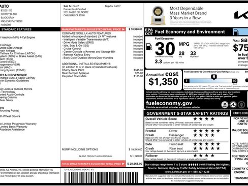 Used 2021 Kia Soul LX image 46