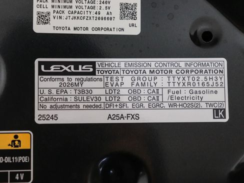 Used 2026 Lexus NX 450h+ F Sport AWD/4WD image 29