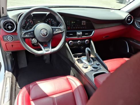 Used 2020 Alfa Romeo Giulia Ti w/ Active Blind Spot Package RWD image 21