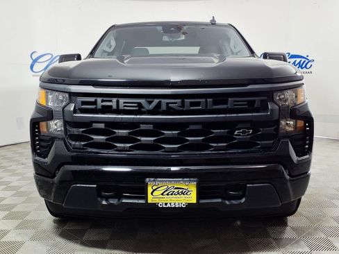 Used 2023 Chevrolet Silverado 1500 Custom w/ LPO, Dark Essentials Package RWD image 3