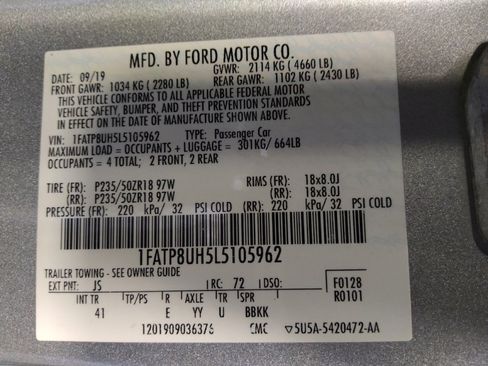 Used 2020 Ford Mustang Premium image 33