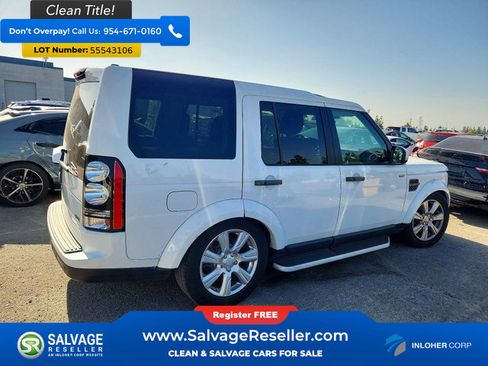 Used 2015 Land Rover LR4 HSE AWD/4WD image 4