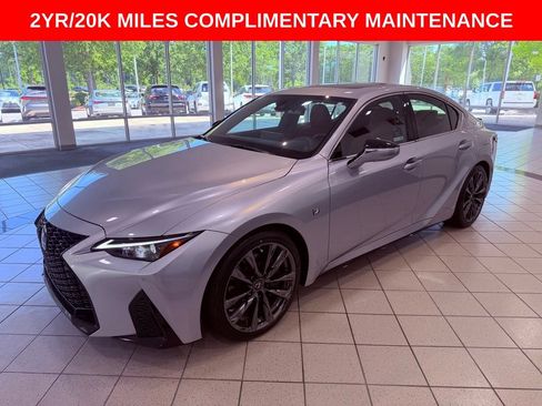 Certified 2024 Lexus IS 350 F Sport w/ Navigation Package RWD image 3