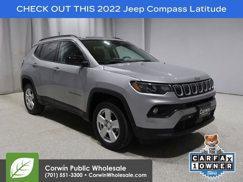 Used 2022 Jeep Compass Latitude AWD/4WD image 1