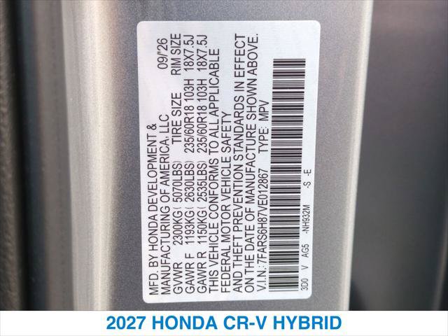 New 2027 Honda CR-V Sport-L image 26