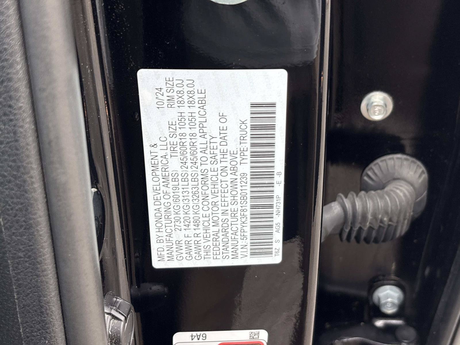 Used 2025 Honda Ridgeline Black Edition image 36