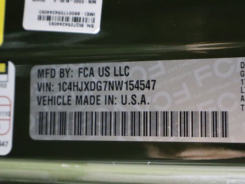 Used 2022 Jeep Wrangler Unlimited Sport image 33