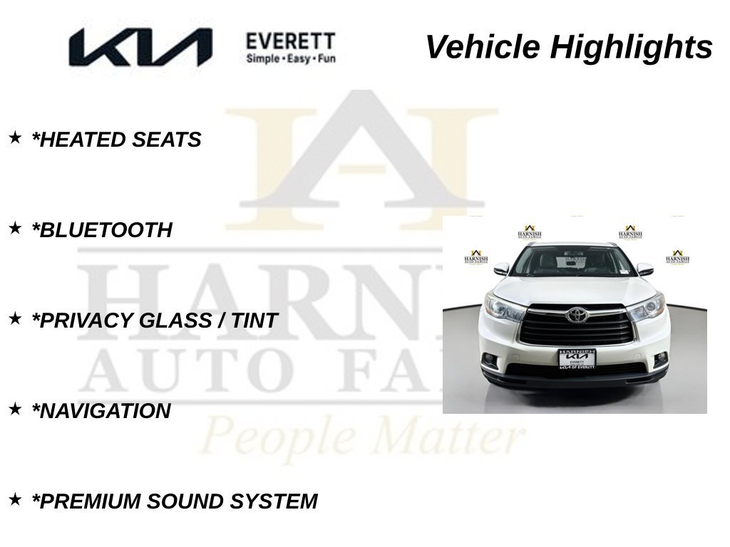 Used 2015 Toyota Highlander XLE AWD/4WD image 18