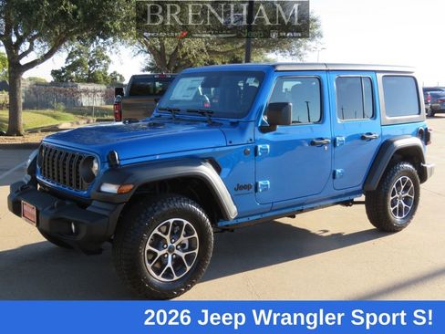 New 2026 Jeep Wrangler Sport S image 8