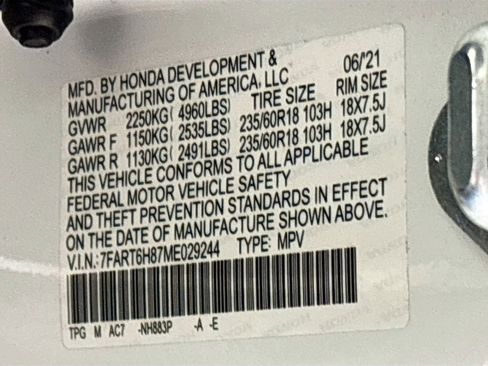 Certified 2021 Honda CR-V EX-L image 26