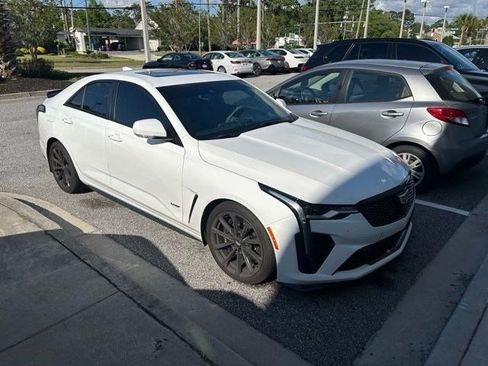 Used 2023 Cadillac CT4 V Blackwing w/ Technology Package RWD image 3