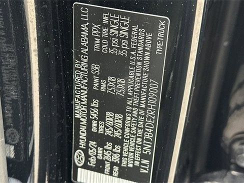 Certified 2024 Hyundai Santa Cruz SEL image 29