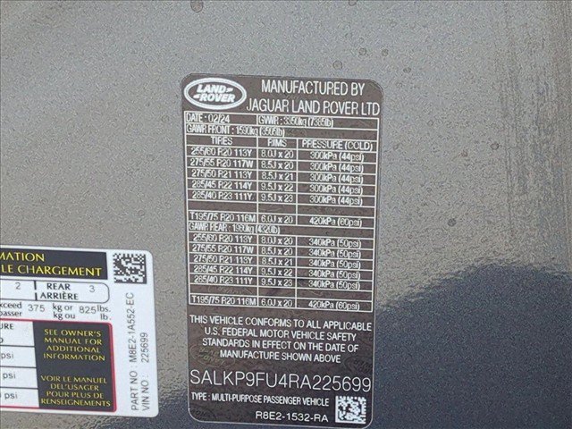 Used 2024 Land Rover Range Rover SE AWD/4WD image 27