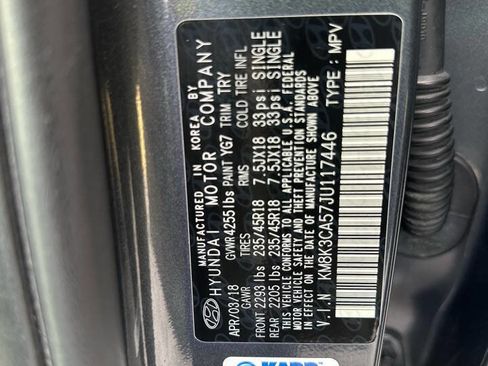 Used 2018 Hyundai Kona Limited image 24