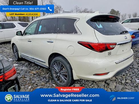 Used 2017 INFINITI QX60 Luxe w/ Deluxe Technology Package AWD/4WD image 3
