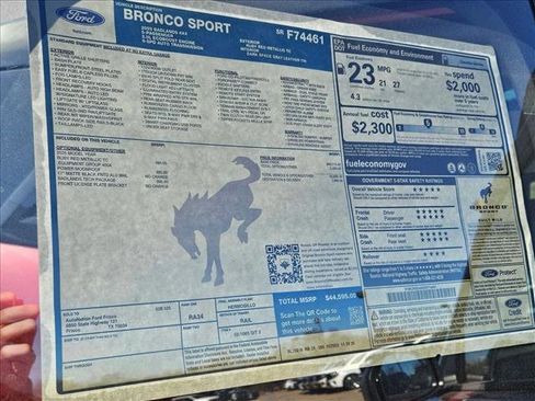 New 2025 Ford Bronco Sport Badlands w/ Badlands Tech Package image 18