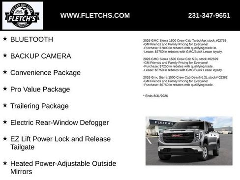 New 2026 GMC Sierra 1500 Pro w/ Pro Value Package AWD/4WD image 2
