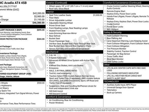 Used 2020 GMC Acadia AT4 w/ Driver Alert Package II image 5