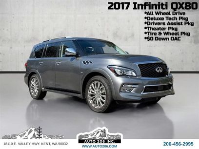 Used 2017 INFINITI QX80 4WD w/ Deluxe Technology Package