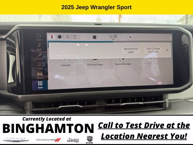 Used 2025 Jeep Wrangler Sport AWD/4WD image 16