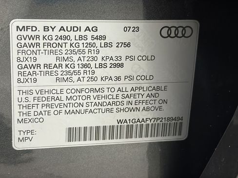 Used 2023 Audi Q5 2.0T Premium w/ Convenience Package AWD/4WD image 31