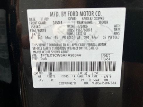 Used 2010 Ford F150 STX image 11