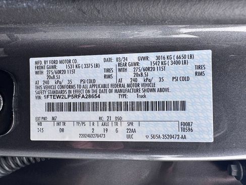 Used 2024 Ford F150 STX AWD/4WD image 42