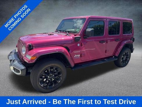 Certified 2021 Jeep Wrangler Unlimited Sahara w/ Cold Weather Group AWD/4WD image 1