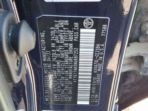 Used 2022 Toyota Camry SE FWD image 22