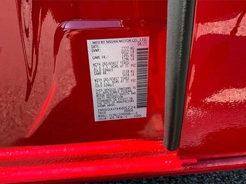 New 2026 Nissan Frontier SV w/ SV Convenience Package image 8