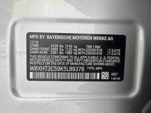 Used 2019 BMW X1 xDrive28i w/ Convenience Package AWD/4WD image 10