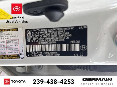 Certified 2019 Toyota C-HR XLE FWD image 21