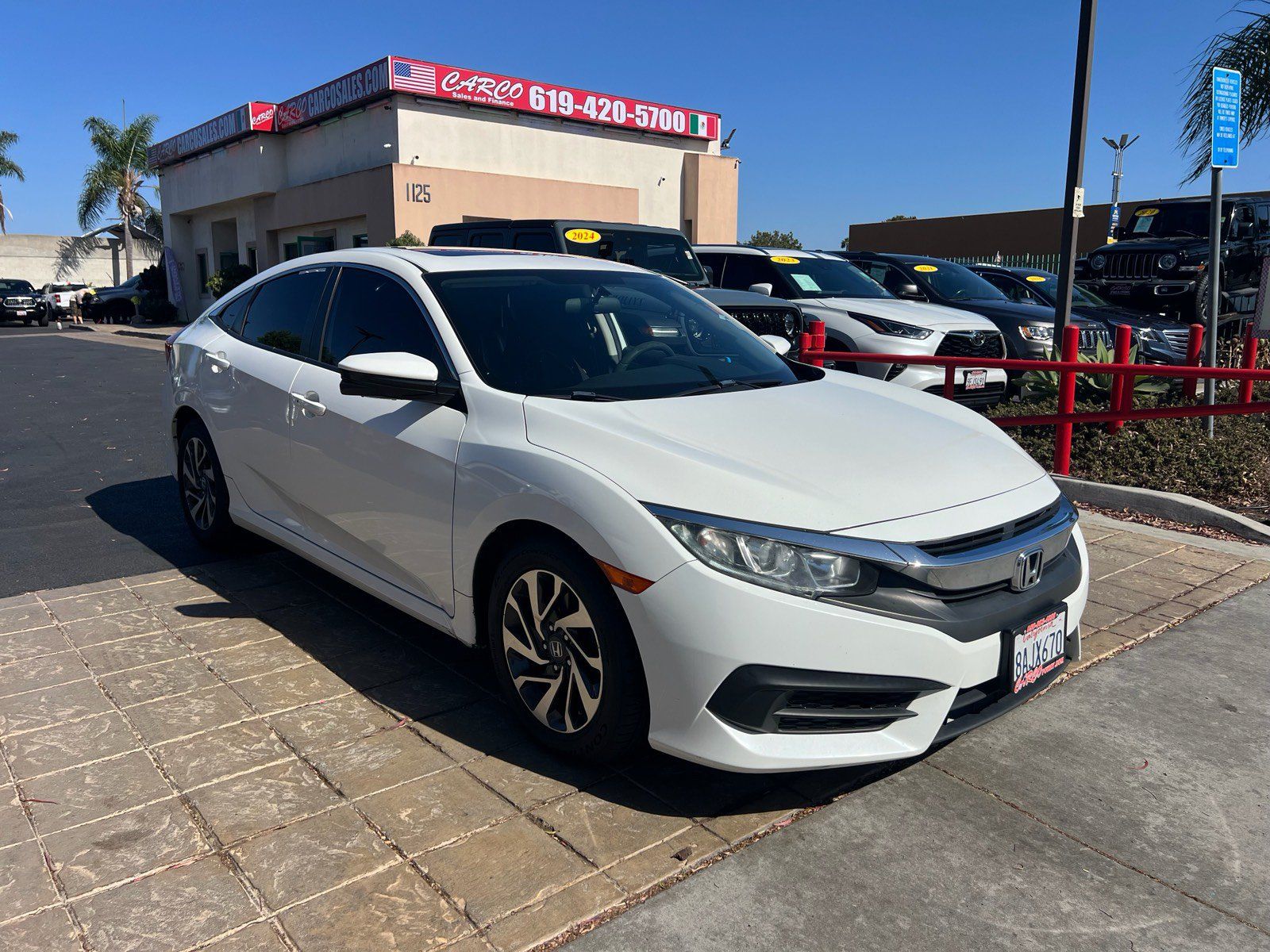 Used 2017 Honda Civic EX image 2