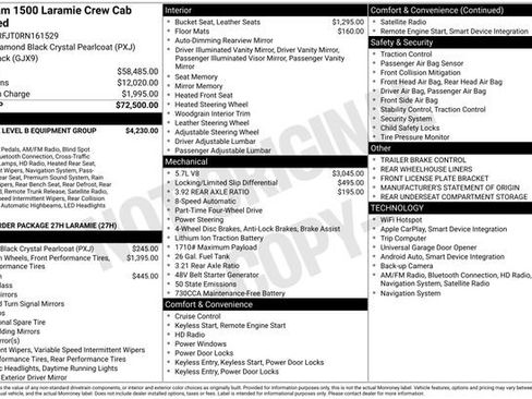 Used 2024 RAM 1500 Laramie AWD/4WD image 43