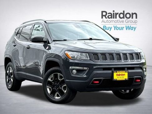 Used 2017 Jeep Compass Trailhawk w/ Leather Interior Group AWD/4WD image 1